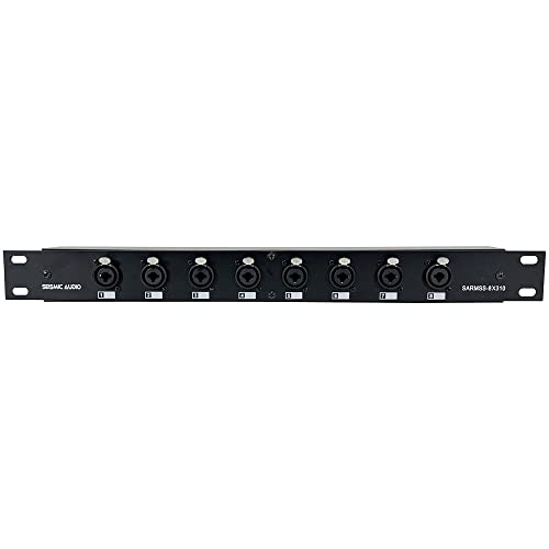 Seismic Audio SARMSS-8x310-8 Channel XLR TRS Combo Splitter Snake Cable - 3' and 10' XLR Trunks by Seismic Audio - Image 5