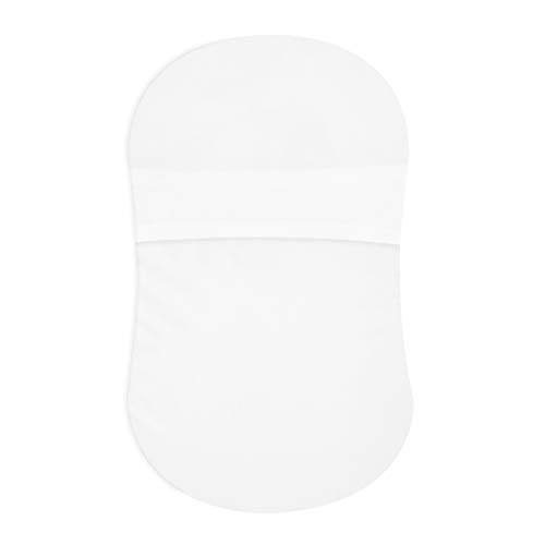 Image of HALO BassiNest Fitted Sheet - 100% Cotton, Soft and Breathable Bassinet Sheet for Babies, 30 inch x 16 inch Pre-Shrunk Sheet, Pebble