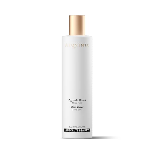 Alqvimia | Agua de Rosas 100% Puro y Natural para Piel Madura y Deshidratada | Tónico Facial de Día y Noche, Hidratante y Rejuvenecedor | Formato Bruma | 100 ml
