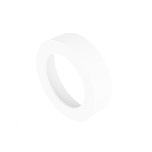 Gteller Lot de 2 couvercles de protection en silicone pour bocal alimentaire (blanc transparent 95 mm) Cover