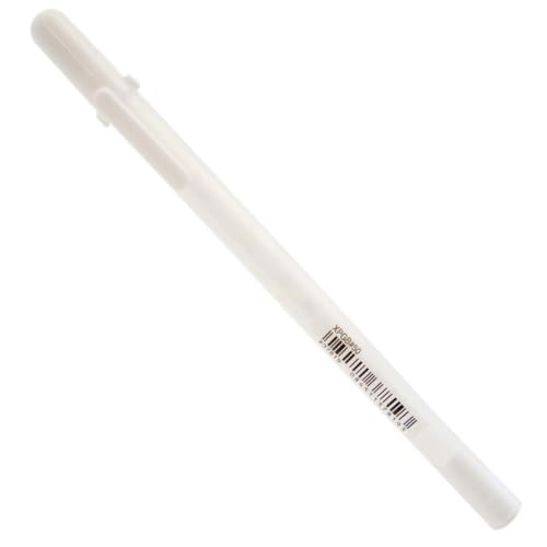 Image of SAKURA Gelly Roll Medium Point Pen Open Stock-White