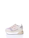 Altura de la suela: 6 cm Zapatillas Super Maxi Wonder 2 Lurex Liu Jo, White Lilac S10a1, 38 EU