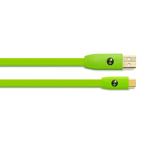 Cable digital duradero para músicos NEO d+ USB Clase B verde de 1 metro A-C 3