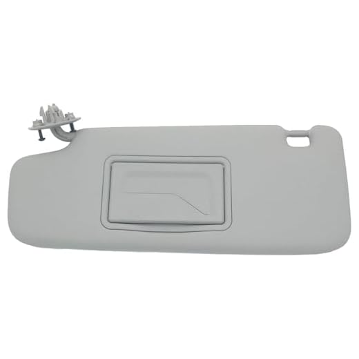 Applicabile a Auto Parasole Parasole Con Specchio Misura for 2012 2013 2014 Grigio Alette parasole