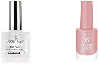 Golden Rose Gel Look Top Coat & Oje Seti