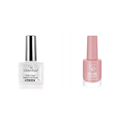 Golden Rose Gel Look Top Coat & Oje Seti