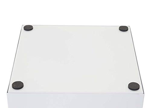 Portaombrelli Quadrato HWC-C78 Metallo - Bianco