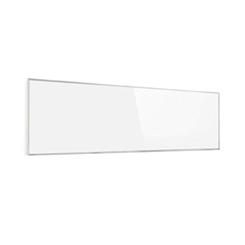 Preisvergleich Produktbild Klarstein Wonderwall Smart - Infrarot-Heizung - Wandheizung, Heizgerät, WiFi, Thermostat, Wochentimer, Abschaltfunktion, Allergiker-geeignet, weiß, 30x100cm, 300W