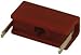 EMERSON CONNECTIVITY/JOHNSON 105-0752-001 TEST JACK, HORIZONTAL, 5A, RED (1 piece)
