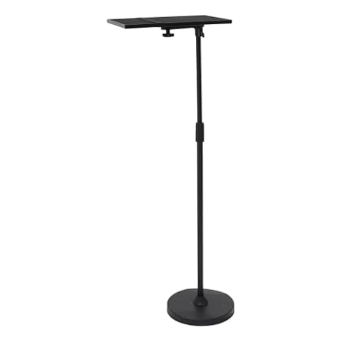 RUETERY Stojak do projektora z regulacją wysokości 120-160 cm, obracany o