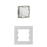 merten dimmer led lampen Sanftes Dimmen: Mit dem Asfora Drehdimmer LED können LED-Leuchten sanft und stufenlos gedimmt werden Dadurch können Sie die Beleuchtung nach Ihren individuellen Bedürfnissen anpassen und eine angenehme Atmosphäre schaffen