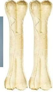 Kapoor Pets Dog Food 0.2 kg Dry New Born Dog Food 6 inch Bone 2 pc (0116)