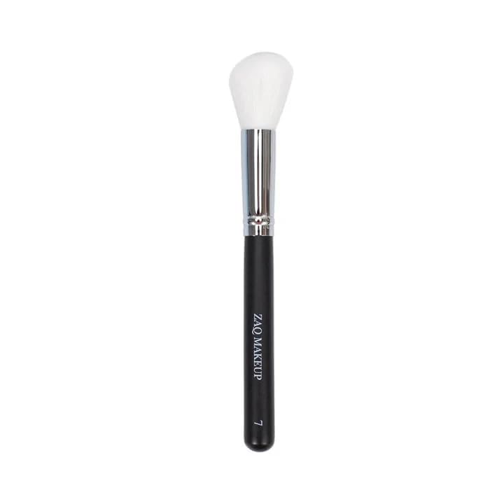 ZAQ Angled Contour Brush, Synthetic Concealer Brush for Blending Setting Buffing with Liquid, Cream and Powder Cosmetic (Angled Brush)