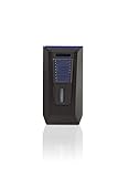 Colibri Slide Double-Jet Lighter, Black + Blue