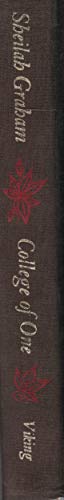 College of One B0000CNGO3 Book Cover