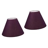 abat jour rond 20 cm Abat-jour moyen - fabriqué en tissu et en métal, durable et robuste, qui peut être utilisé pendant une longue période.