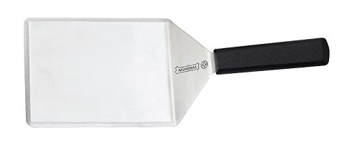 Spatule à steak Mundial 5698HH à poignée noire résistante à la chaleur pour vos grillades