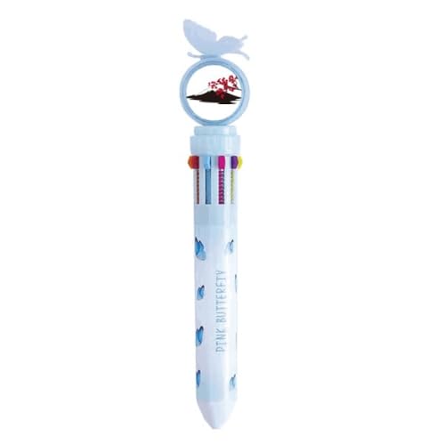 Stylo à bille rétractable multicolore fini les trousses trop lourdes en cours