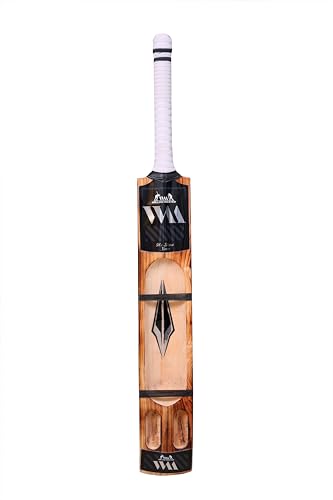Image of Willow Master AK-47 Hard Tennis Cricket Bat | Lightweight Kashmir Willow Bat for Tennis Ball | Full Size Power Scoop | Ideal for Kids, Youth & Adults | Street & Practice Cricket