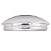 CHDT66 Vintage Wheel Center Caps Baby Moon - 8.25' Diameter - Chrome Steel - Fits Smoothie Wheels - 7.50