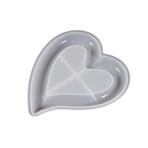 Gemeotric Love Flowers Bear Storage Tray Silicone Agates Coasters Molds Epoxy Molds for Making Handmade Craft