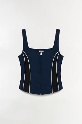 Aya Cotton Faille Bustier Top