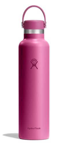 Image of Hydro Flask Water Bottle - Insulated Stainless Steel - Non Spill, Leakproof in 24 Oz Reef Pink