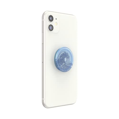 Image of ​​​​PopSockets Phone Grip with Expanding Kickstand, Adhesive Grip - Translucent Ocean