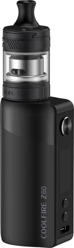 INNOKIN - Starter Kit Coolfire Z60 Zlide Top 3ml - Cigarette Electronique Box - Puissance 6-60W - Automonie Batterie 2500 mA - Résistance Z-Coil DuoPrime - Airflow Hybride MTL + RDL - Noir