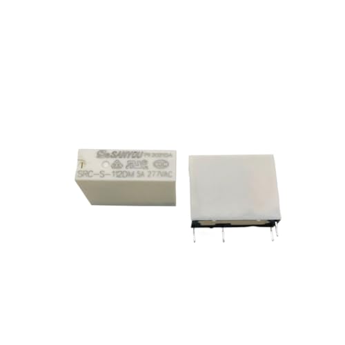 Relais SRC-S-112DM mini power 12V 5A 277VAC 4 broches normalement ouvert