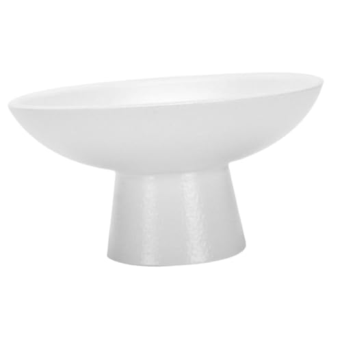 CIYODO Decorative Fruit Bowl for Holding Fruit and Desserts Kitchen Centerpiece with Pedestal Design