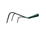 Coltivatore a 3 denti con canna conica diametro canna 28 mm lunghezza 21 cm senza manico