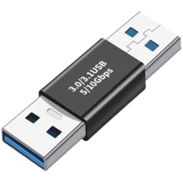 Adapter USB 3.1 typu C żeński na USB A żeński B męski na żeński, adapter typu C na USB 3.0 męski, złącze konwertera (U3-063)