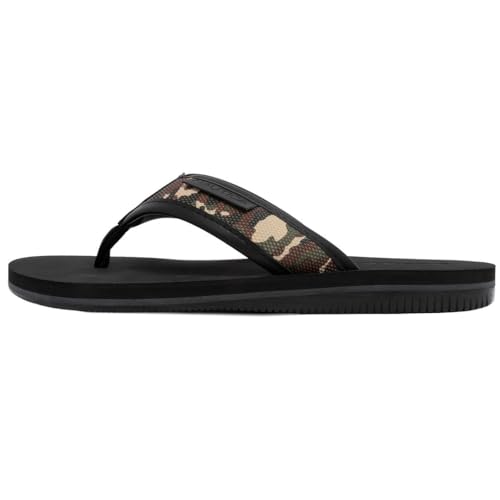 Image of Nautica Men's Flip Flop Shower Sandals Slides - Comfortable Waterproof Beach Footwear Slip-On Thong (Medium /Wide Width)