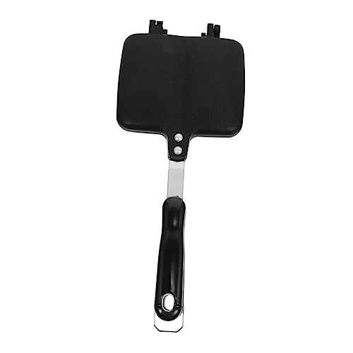 FELTECHELECTR Easy to Use Double-sided Heating Grill Pan Sandwich Maker Non-stick Bread Frying Plate