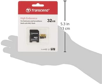 TRANSCEND INFORMATION 32GB High Endurance Microsd Card with Adapter (TS32GUSDHC10V)