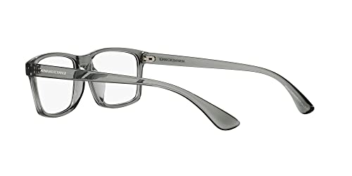Image of Armani Exchange mens Ax3083u Universal Fit Rectangular Prescription Eyewear Frames