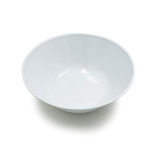 MCM service Insalatiera in Pura Melamina Rotonda Bianca Ø cm 26 Made in Italy