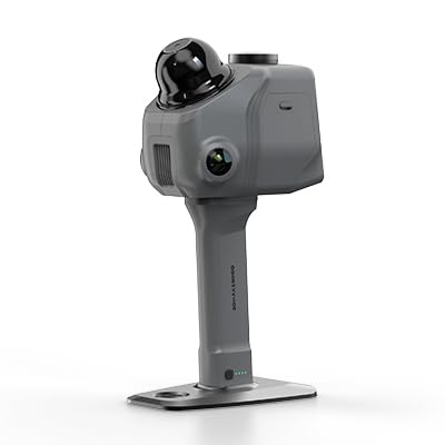 タイムセール商品5 - 3DMakerpro 3D LiDAR空間スキャナー Raven max、ハンディタイプの個人用3D LiDARスキャナー1200万画素カメラ搭載、最大100メートルのスキャン距離と4K解像度、毎秒15万点の高速スキャンに対応 （標準版）