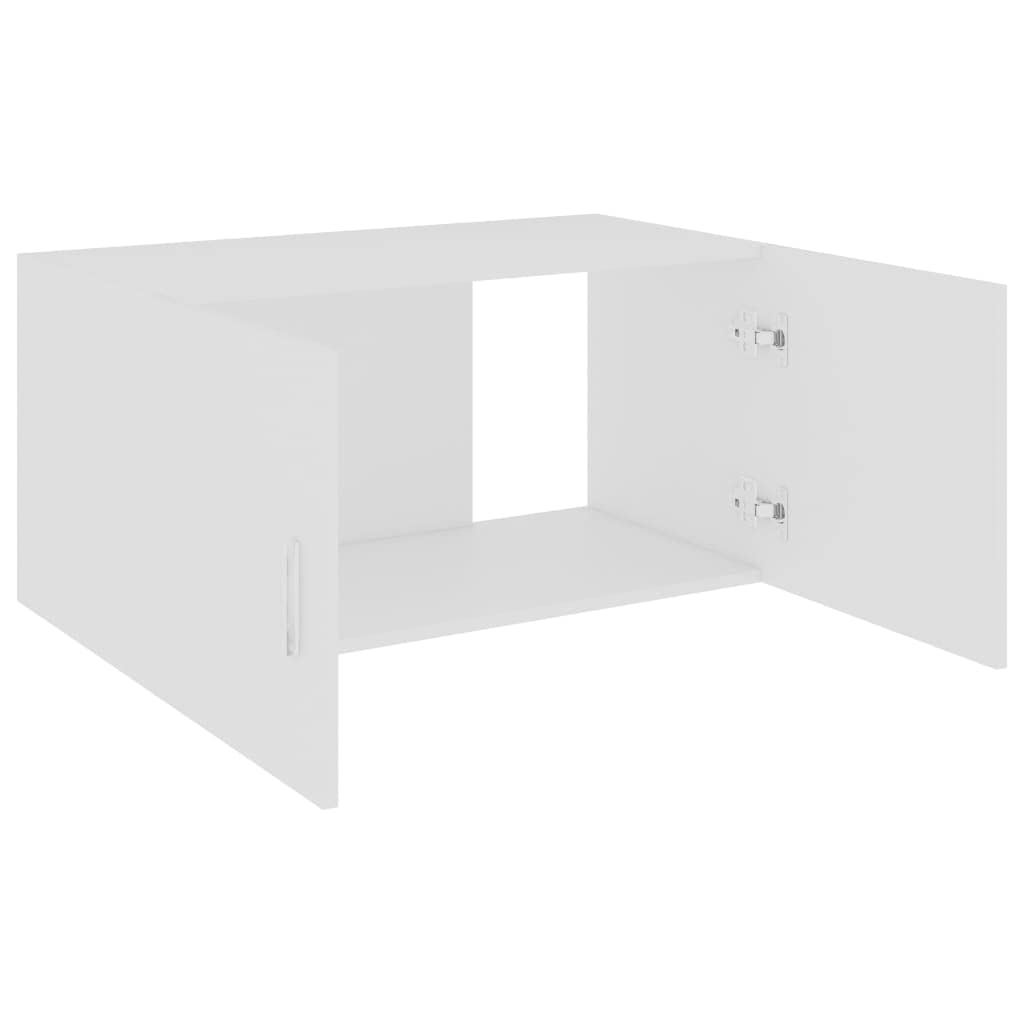 vidaXL Armadio a parete bianco 80x39x40 cm Legno di ingegneria