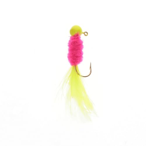 Strike King Mr. Crappie Slab Daddy Live Hair, HotChicken.com, 1/8-Ounce