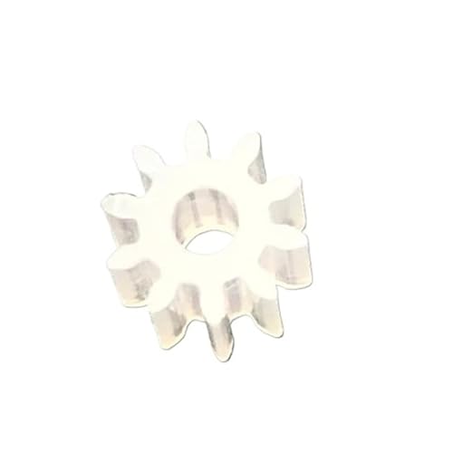 Pignon en plastique souple 10T 102A à alésage serré 1.95mm pour arbre de moteur de 2mm