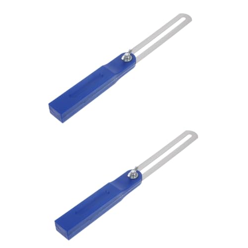 Mikikit 2pcs Carpentry Square Combos Tool Protractor Flexible Angle Finder Ruler Rotary Angle Finder Measuring Angle Finder Woodworking Ruler Foldable Ruler Folding Ruler Blue Plastic