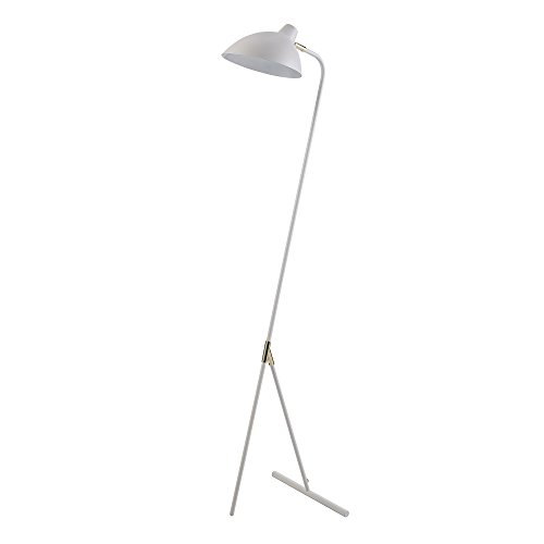 Super Cheap 🛒 Versanora - Delicata Monopod Floor Lamps - White/Gold