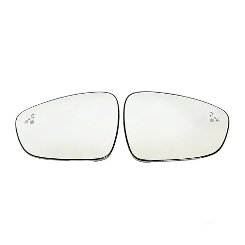 Verre de Miroir Rétroviseur Convexe pour C3 MK2 C5 DS3 Côté Gauche et Droit