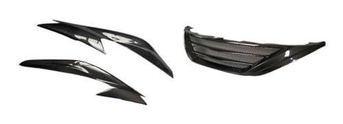 Grille avant en fibre de carbone et paupières de phare pour Altima 2016-2018