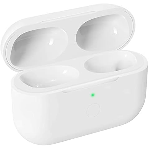 Kabelloses Ladecase für AirPods Pro, AirPod Pro Wireless Charging case mit Bluetooth Synchronisationstaste, 660mAh Ersatz Ladecase, AirPods Pro Nicht Enthalten Cover