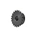 BAGUE CHAÎNE BIOPACE SHIMANO 52 T. ACIER À CHAÎNE ÉTROITE
