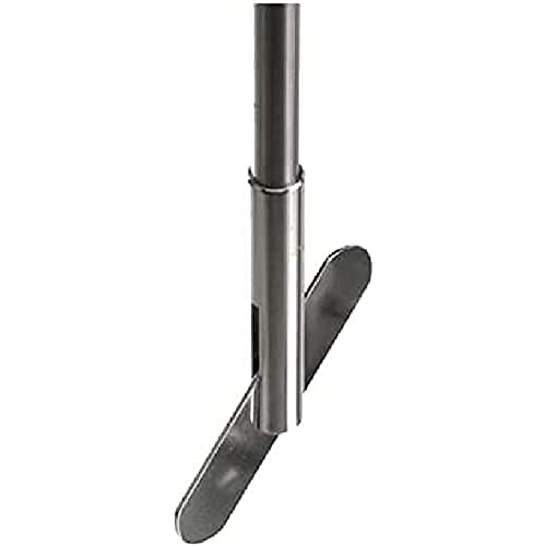 Bochem Agitador de hélices MN-1417 de acero inoxidable 18/10 con 2 aspas flexibles, 500 mm de longitud x 60 mm de diámetro, 8 mm de diámetro de eje Cover