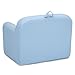 Delta Children Cozee Chair -Foam Kids Chair for Ages 18 Months and Up, Powder Blue